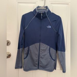 The north face full zip women’s light weight jacket